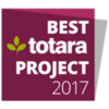bestes Totara-Projekt 2017 Symbol