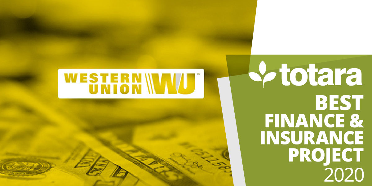 western union totara best finance and insurance project 2020