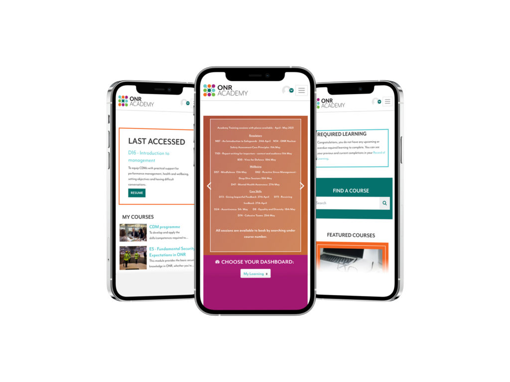 Office for Nuclear Regulation mobile LMS developed by Synergy Learning
