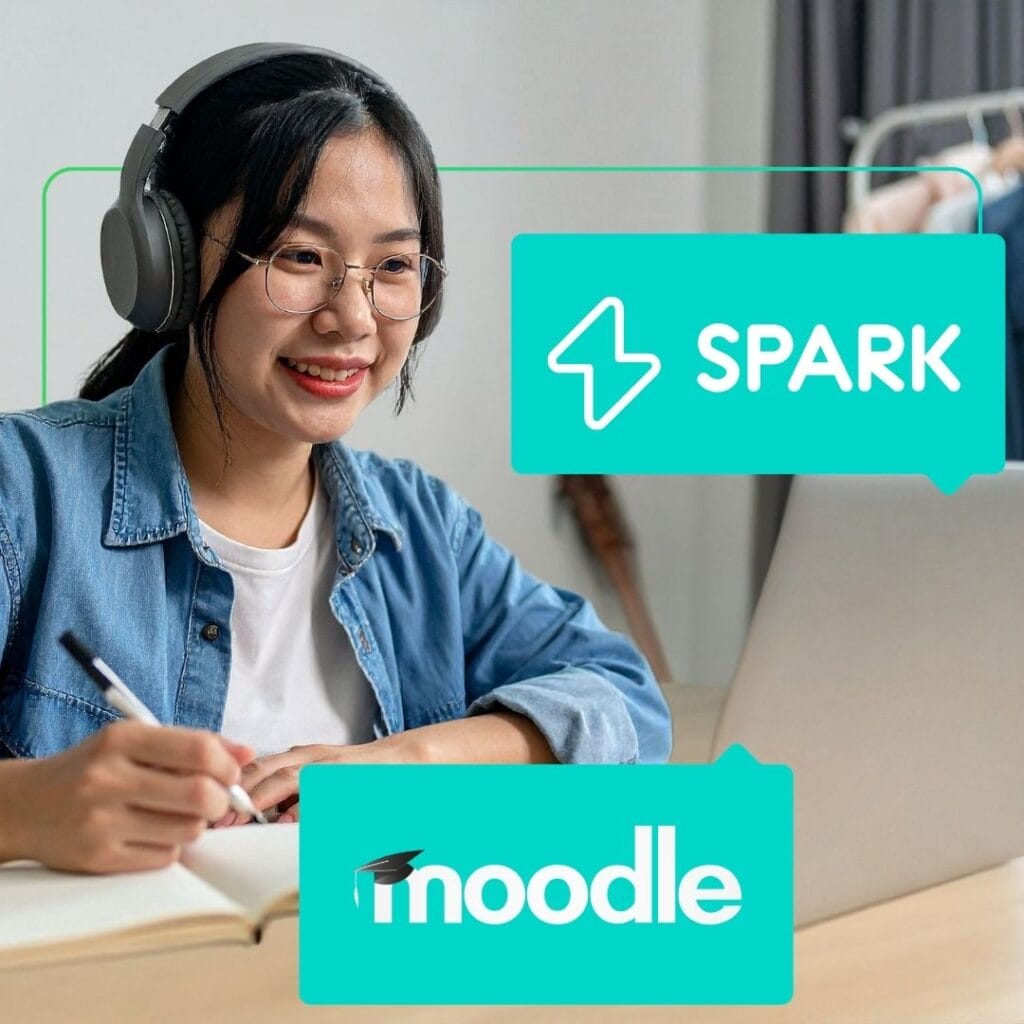 Customer deciding between moodle boost and synergy learnings spark theme