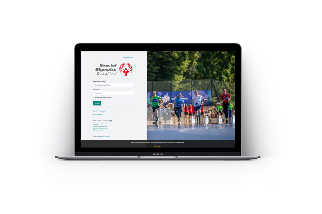 The enterprise LMS we created for Special Olympics Deutschland
