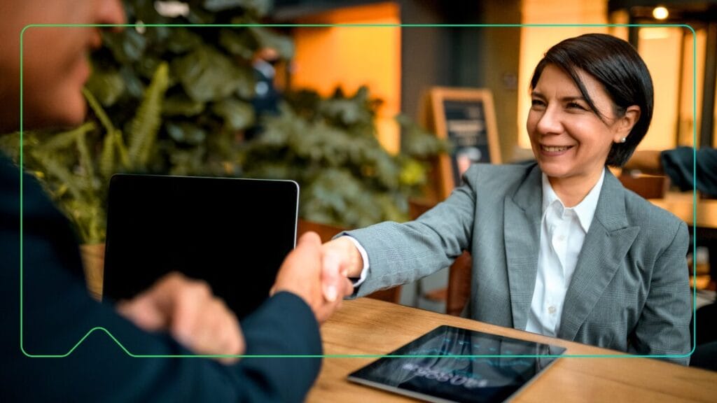 stakeholder agreeing to a learning management system project - synergy learning