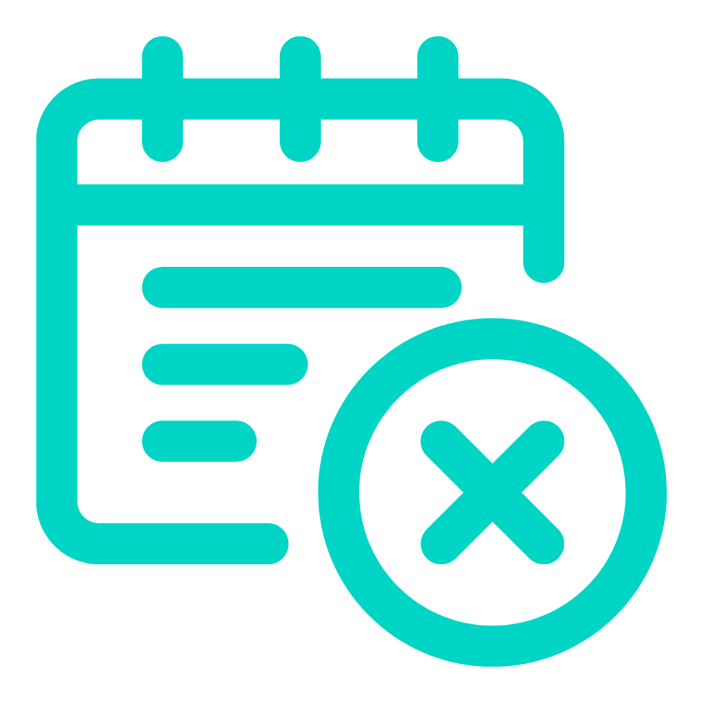 missed renewal deadlines calendar icon - Synergy Learning