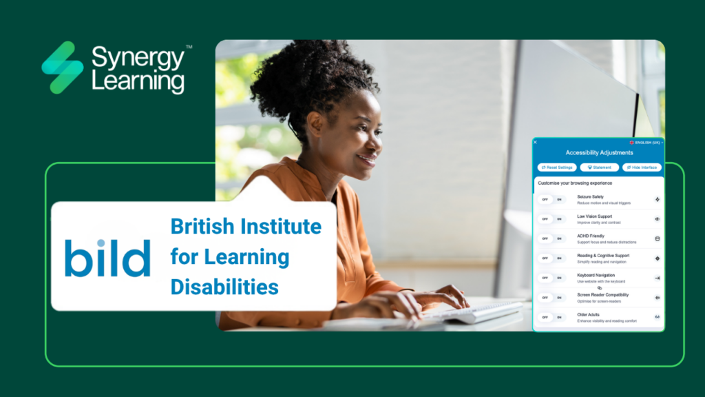 British Institute for Learning Disabilities LMS by Synergy Learning case study hero image